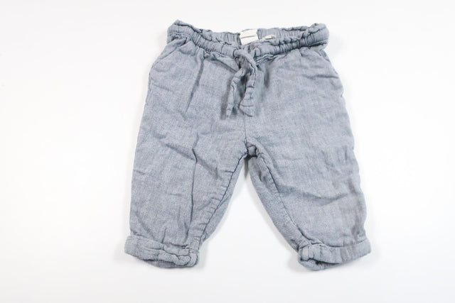 Lined trousers from H&amp;M - Size 68/74 - Blue