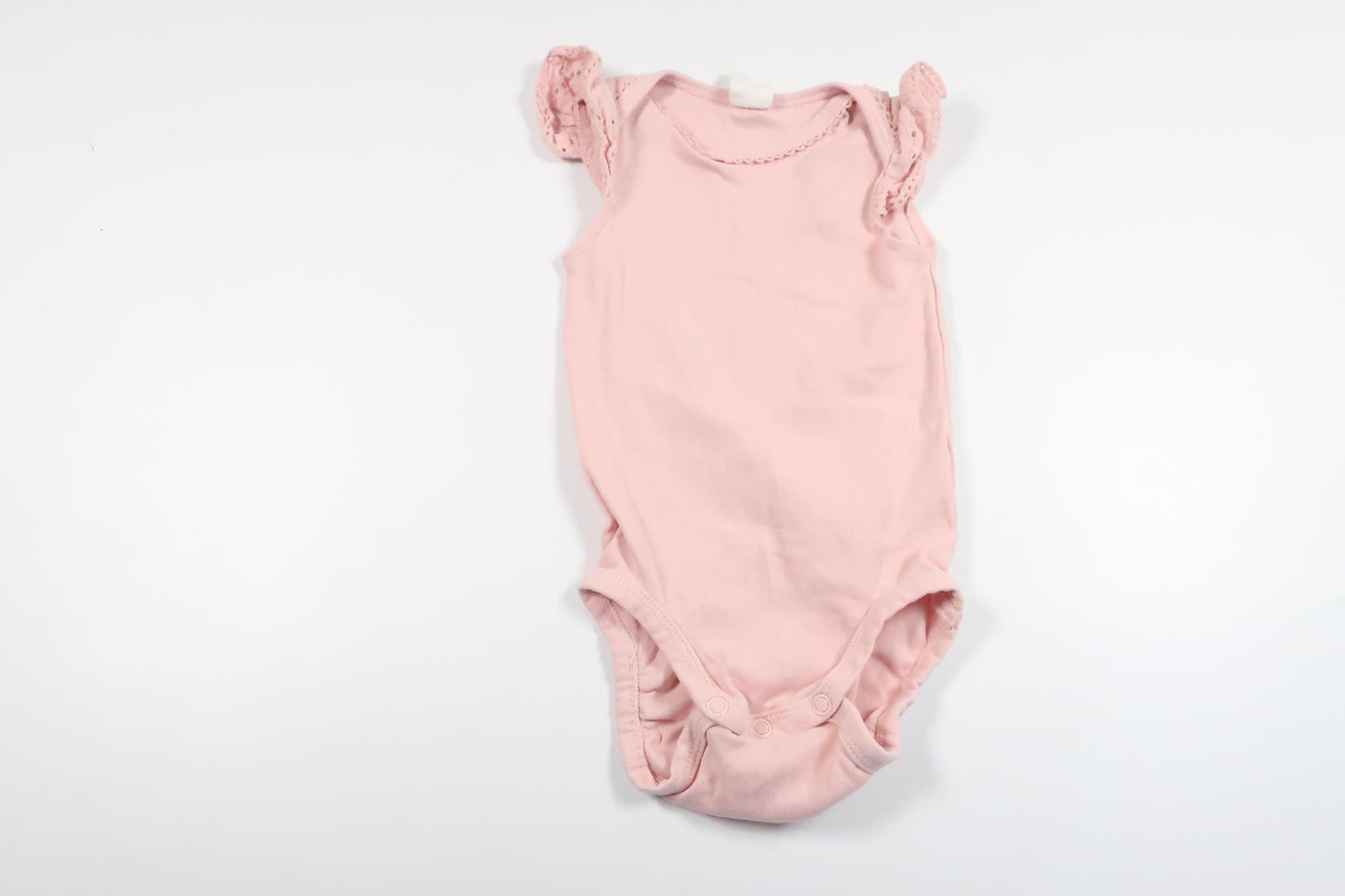 Linen bodysuit from H&M - Size 74 - Pink