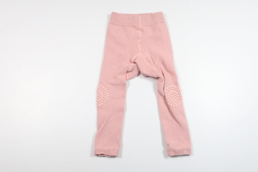 Tights with anti-slip on the knees from Go Baby Go - Size 74/80 - Pink