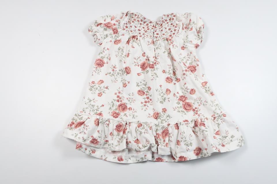 Floral dress from Newbie - Size 74 - White