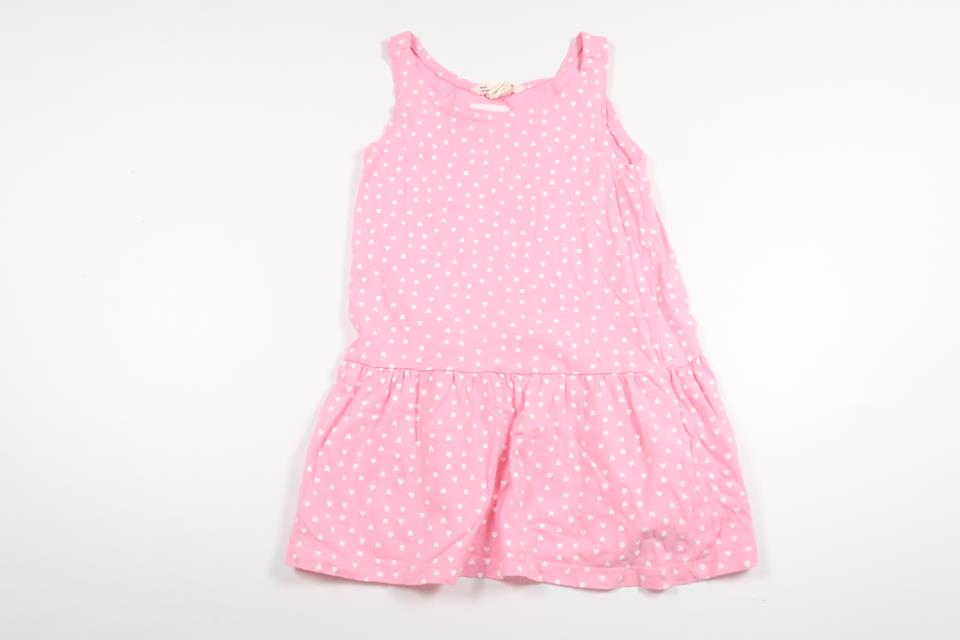 Dress with hearts from H&M - Size 98/104 - Pink