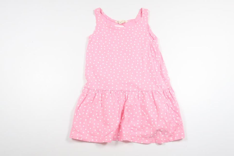 Dress with hearts from H&M - Size 98/104 - Pink
