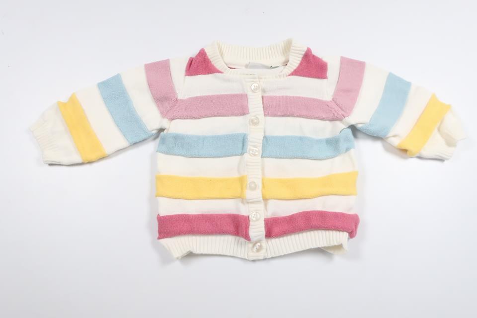 Striped knitted cardigan from Name It - Size 74 - Multi