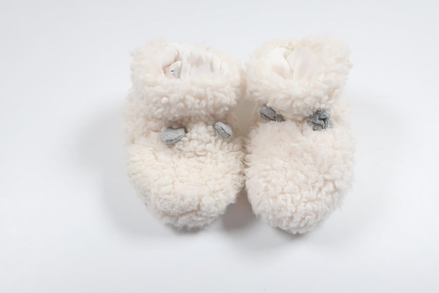 Booties with small ears from Lindex - Size 56/62 - White