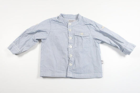 Striped shirt from Wheat - Size 62 - Blue