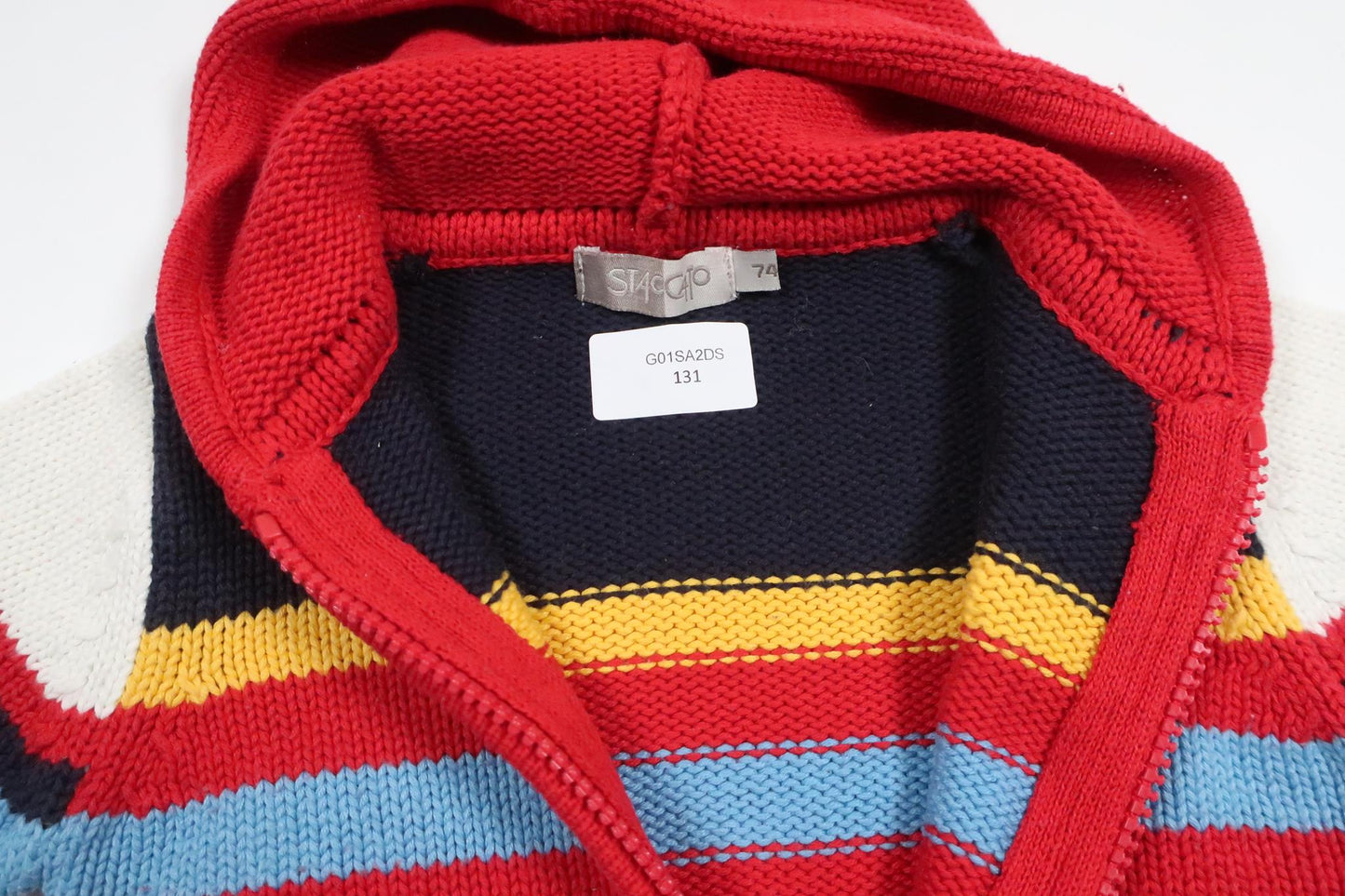 Knitted hoodie from Staccato - Size 74 - Multi