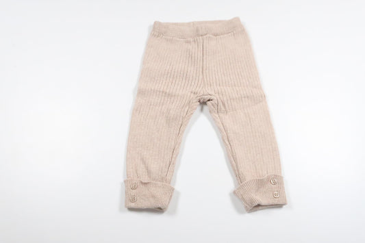 Ribbed trousers from Zara - Size 68/74 - Beige