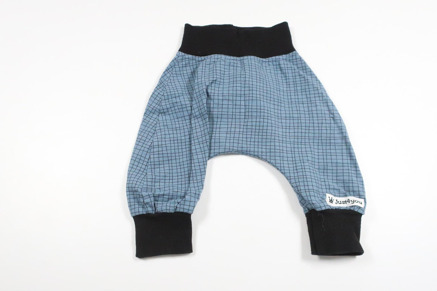 Checked pants from Unknown - Size 50/56 - Blue
