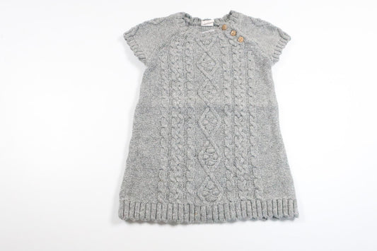 Knitted dress from H&M - Size 74 - Grey