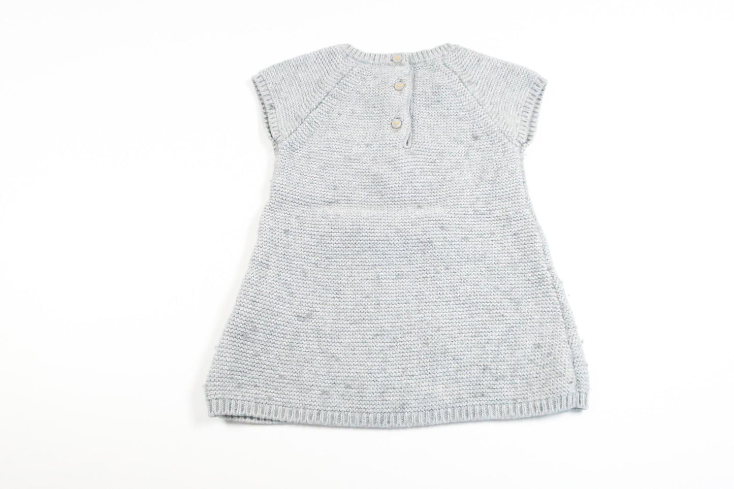 Knitted dress from Obaïbi - Size 56/62 - Grey