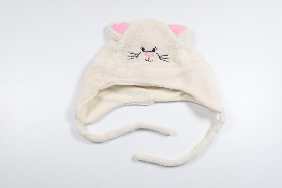 Fleece hat from Unknown - Size 46 - Off-white
