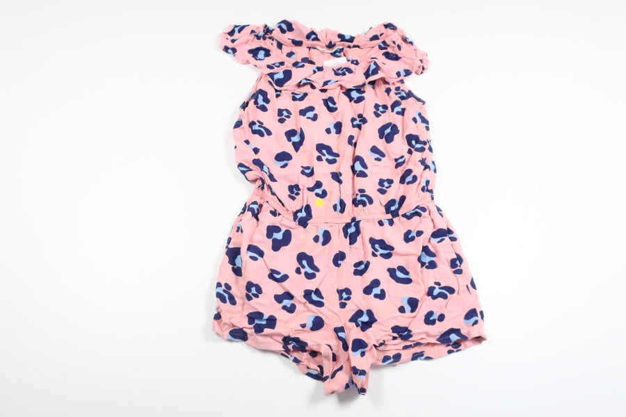 Leopard-print jumpsuit from H&M - Size 128 - Pink