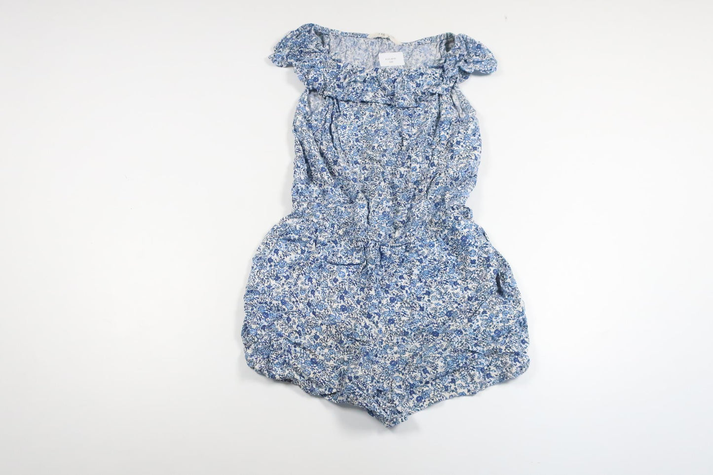 Floral jumpsuit from H&M - Size 128 - Blue