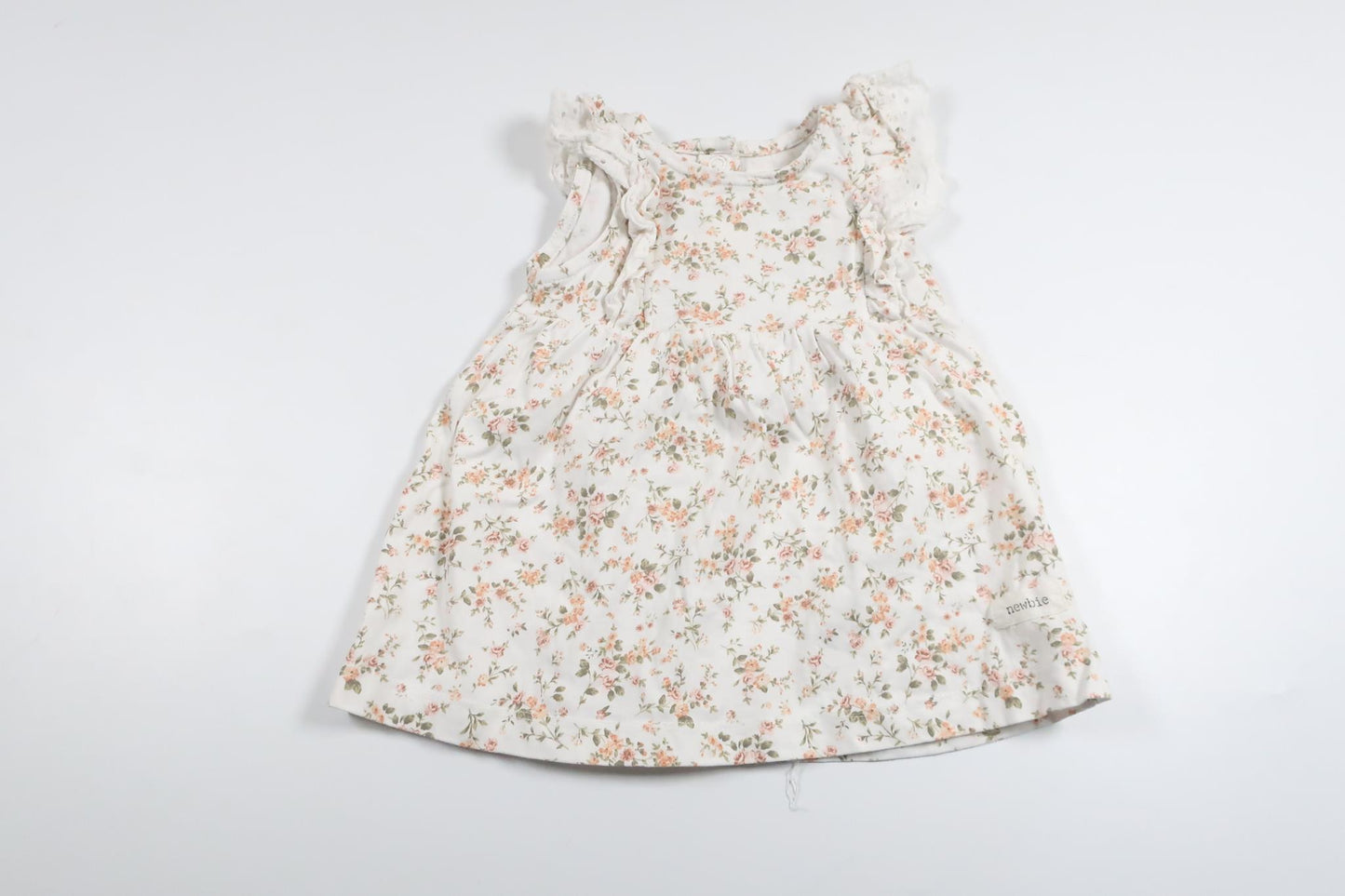 Floral dress from Newbie - Size 62 - White