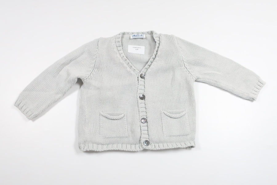 Knitted cardigan from Unknown - Size 56/62 - Grey