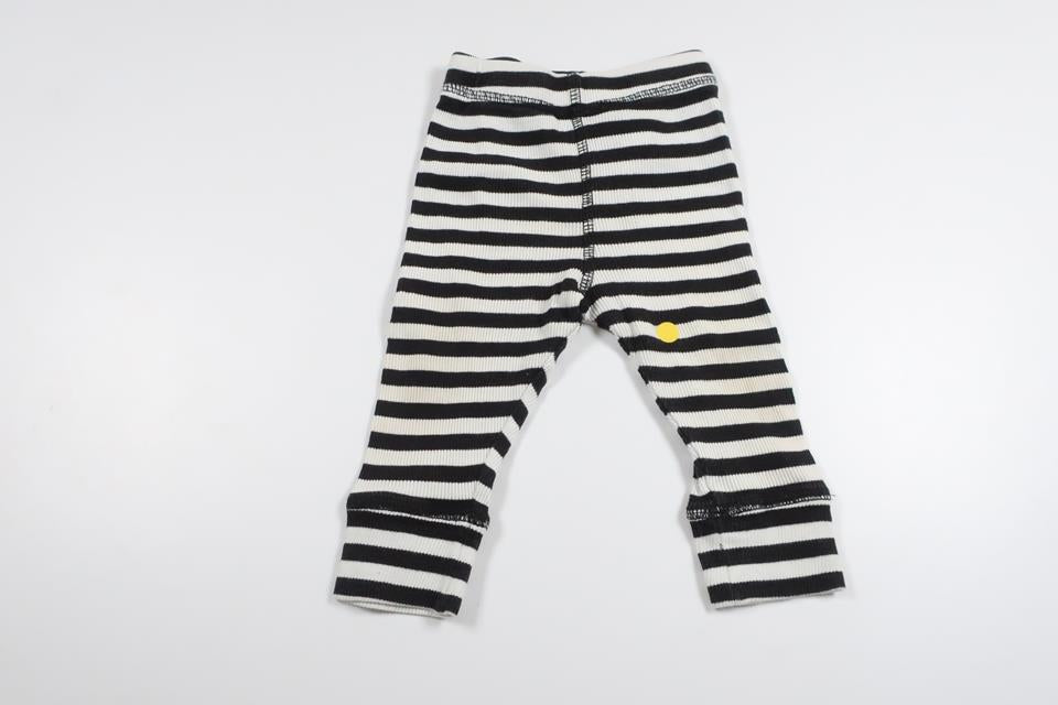 Ribbed trousers from Lindex - Size 68 - Black