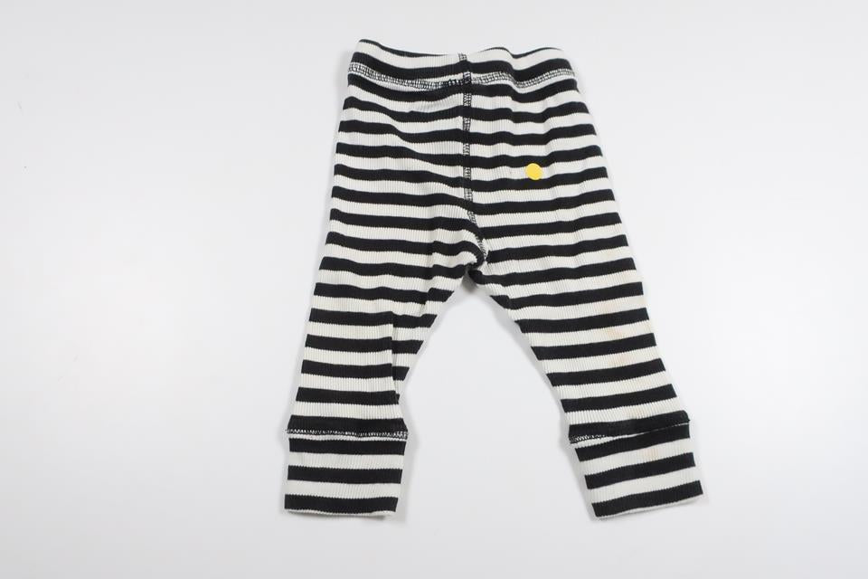 Ribbed trousers from Lindex - Size 68 - Black