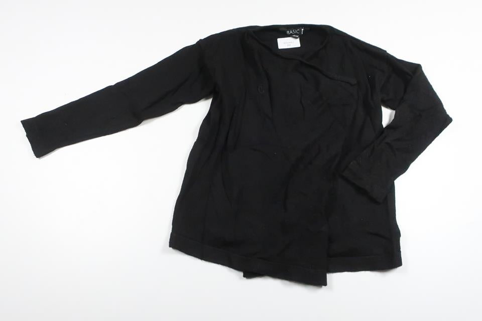 Cardigan from Basic U - Size 110/116 - Black