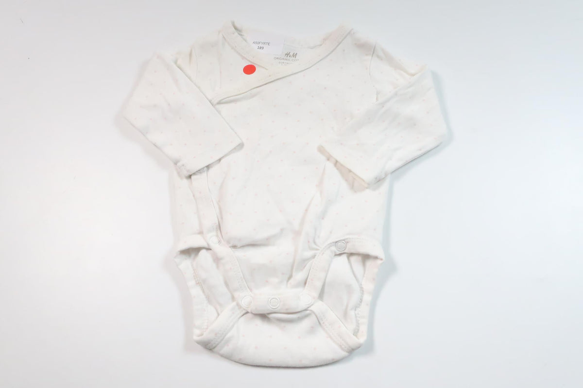 Wrap bodysuit from H&M - Size 56 - White