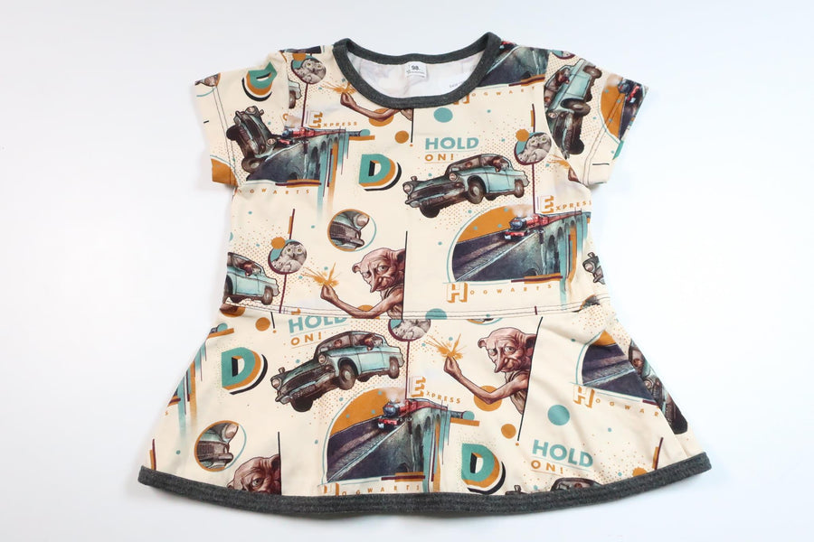 Tunic with Harry Potter motif from Unknown - Size 98 - Beige