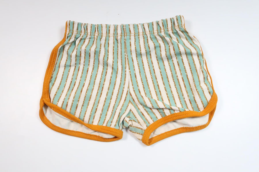 Striped shorts from Unknown - Size 98 - Blue