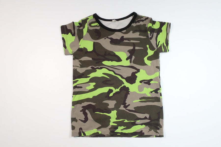 Military patterned sweater from Unknown - Size 122 - Multi