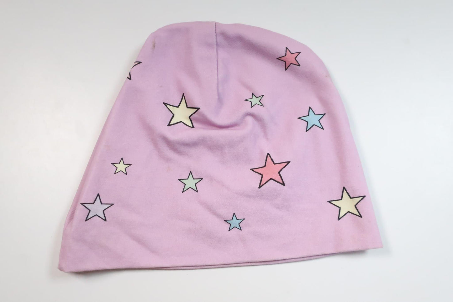 Reversible hat with unicorn and rainbow from Just 4 You - Size 98/104 - Purple