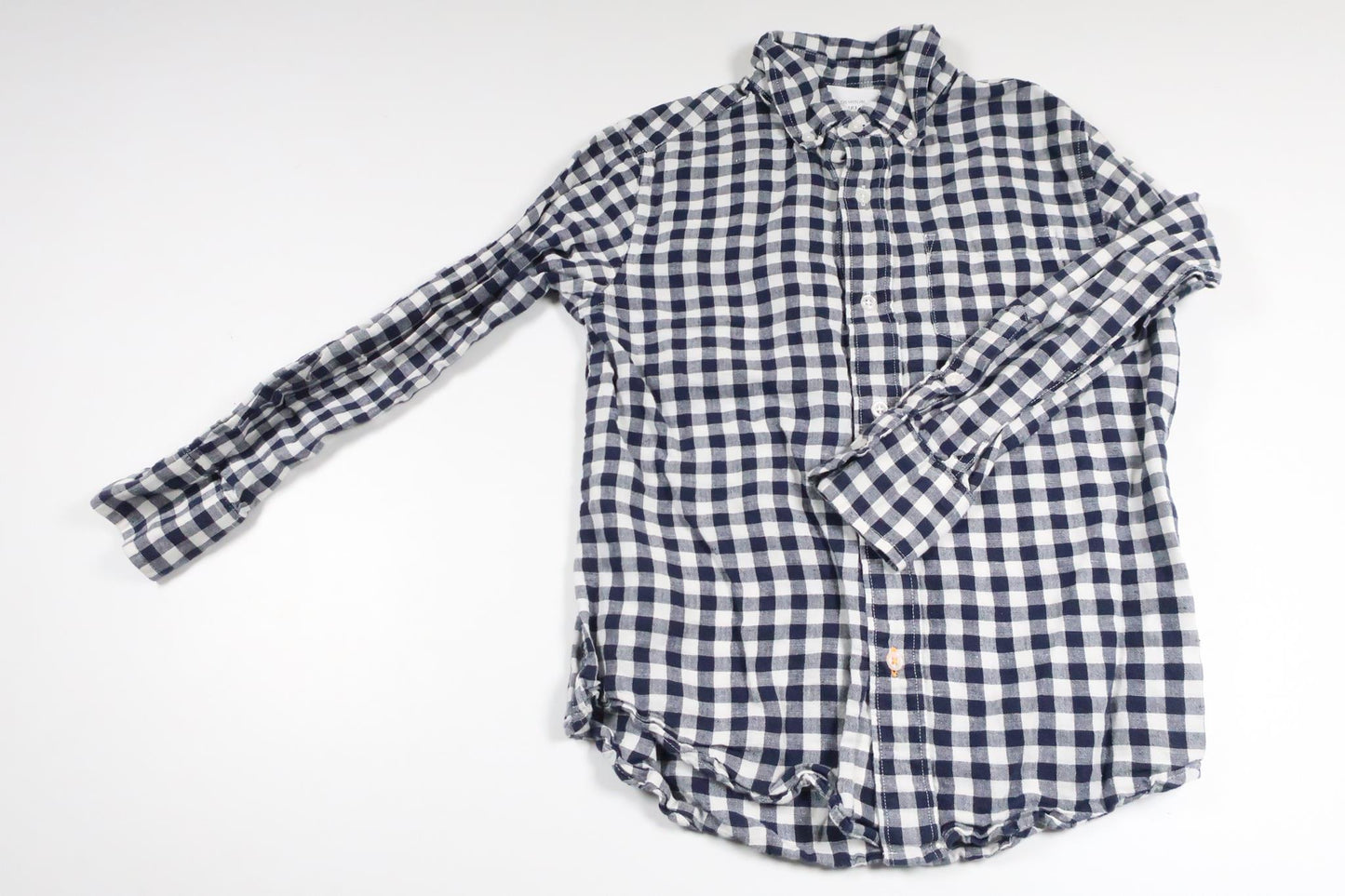 Checked shirt from Crewcuts - Size 122/128 - Navy blue