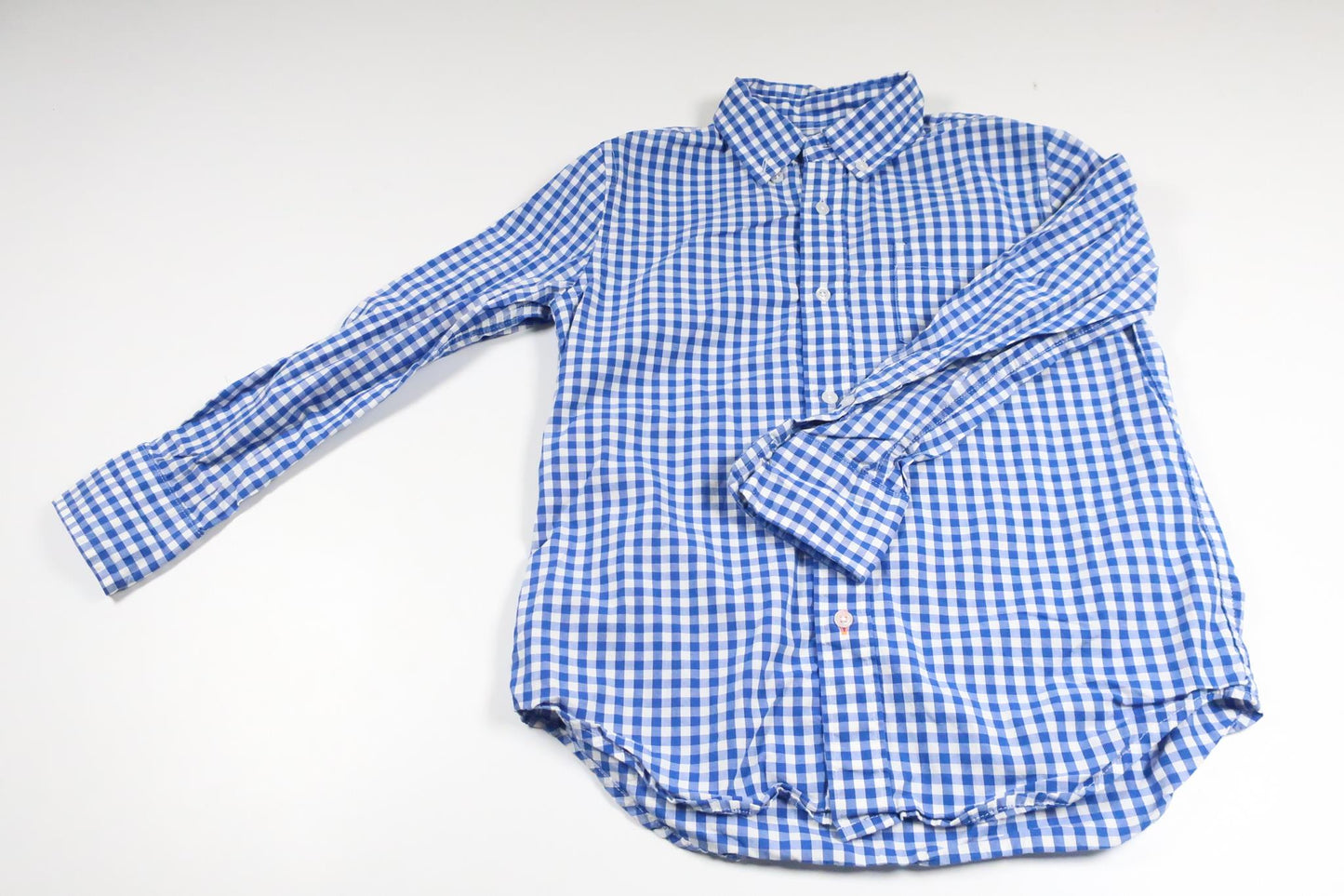 Checked shirt from Crewcuts - Size 122/128 - Blue