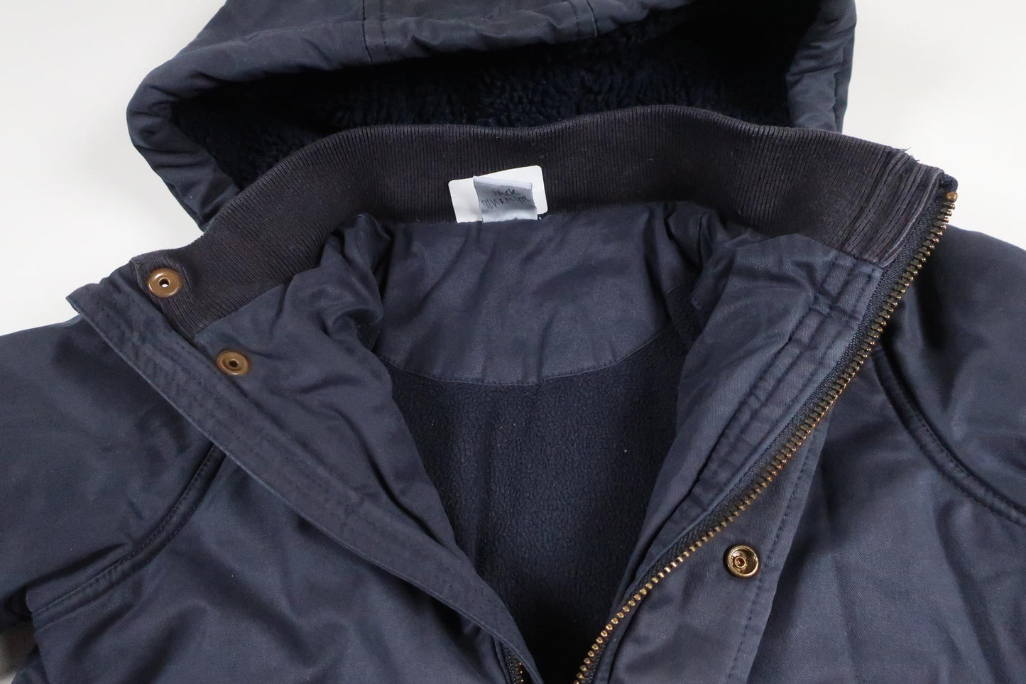 Fleece-lined jacket from Petit Bateau - Size 98 - Navy blue