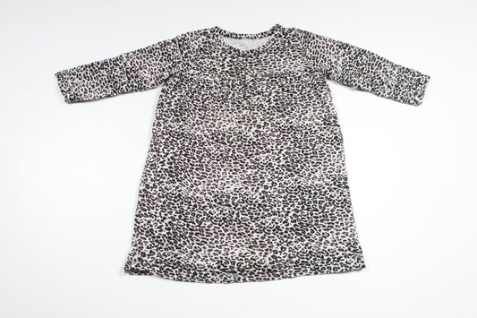 Leopard print dress from Unknown - Size 74/80 - Off-white
