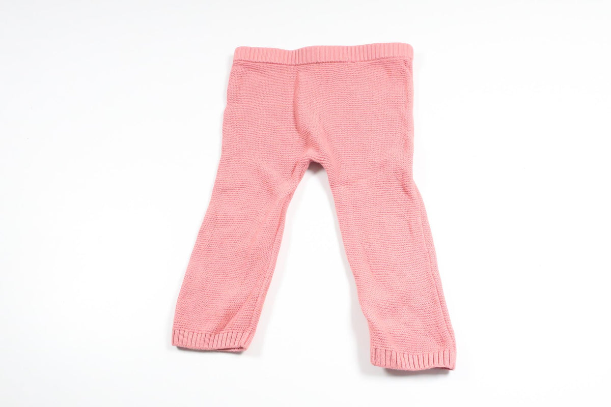 Knitted pants from Name It - Size 74 - Pink