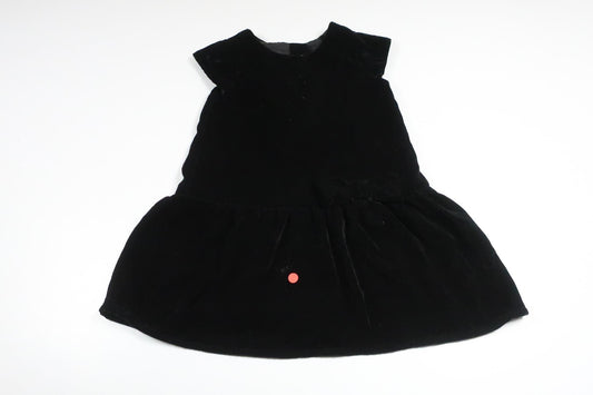 Velour dress from H&M - Size 98 - Black