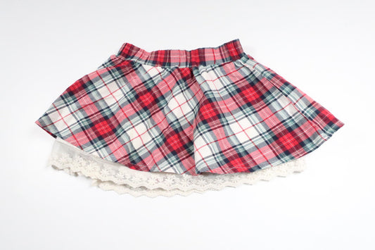 Checked skirt from Lindex - Size 92 - Red