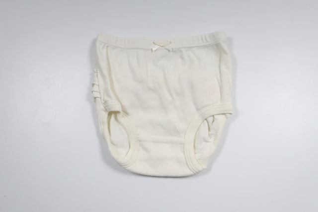 Diaper bra with ruffle from Lindex - Size 50/56 - White