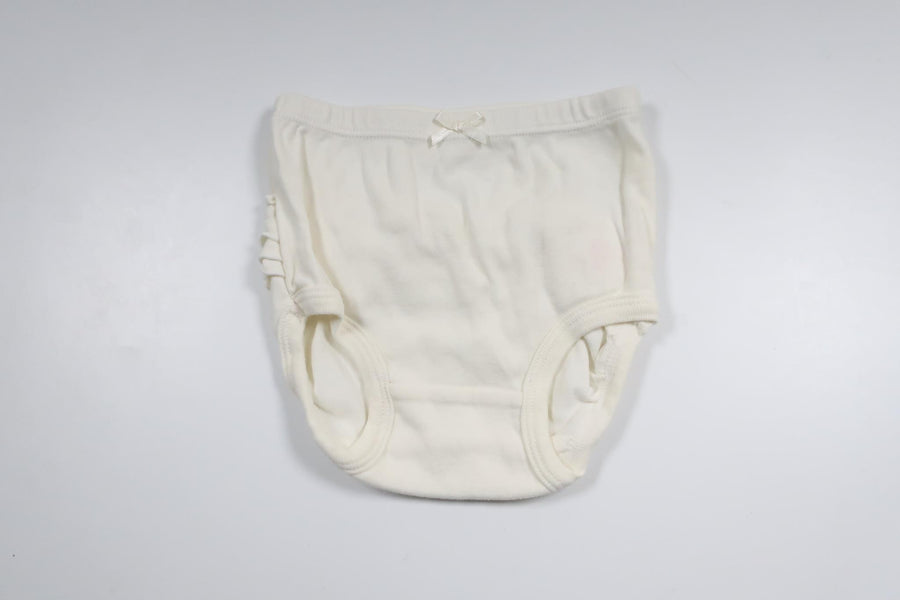 Diaper bra with ruffle from Lindex - Size 50/56 - White