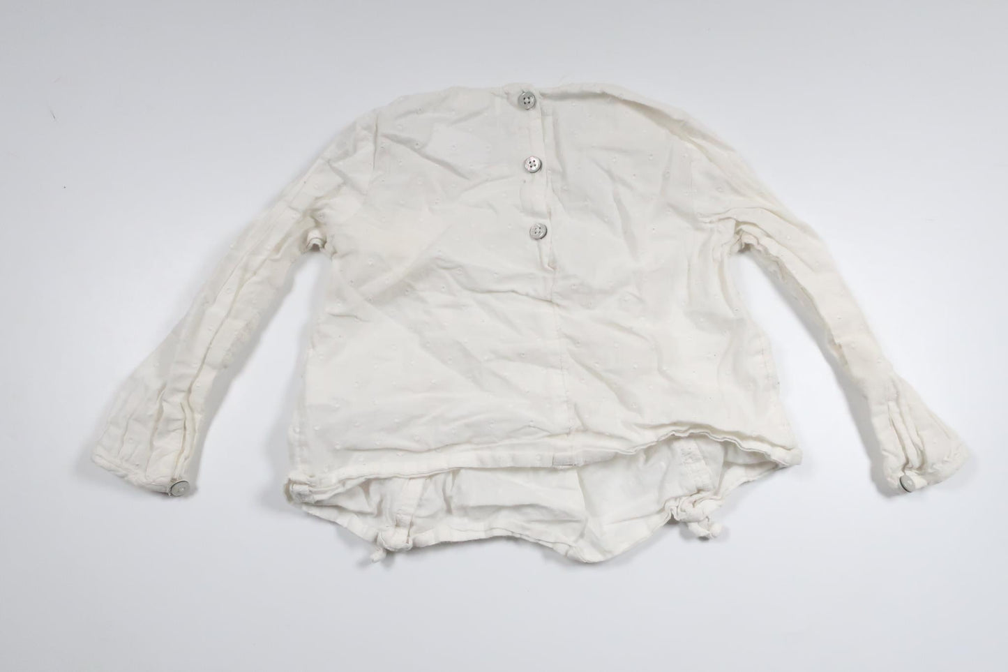 Polka dot blouse from Next - Size 80 - White