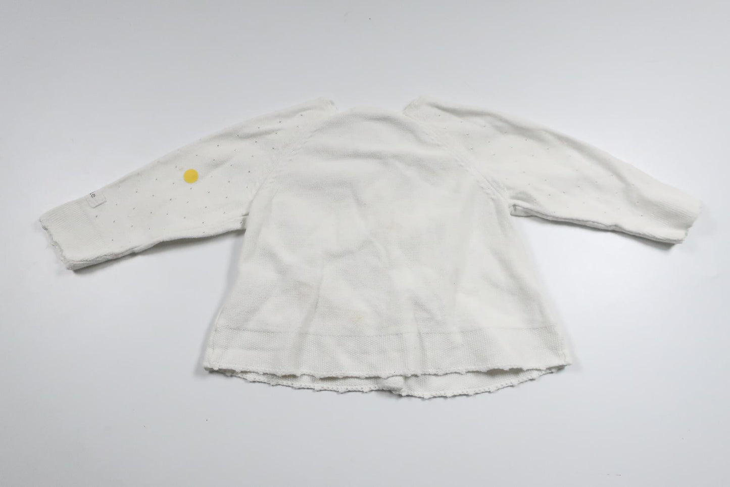 Knitted cardigan from Newbie - Size 62 - White