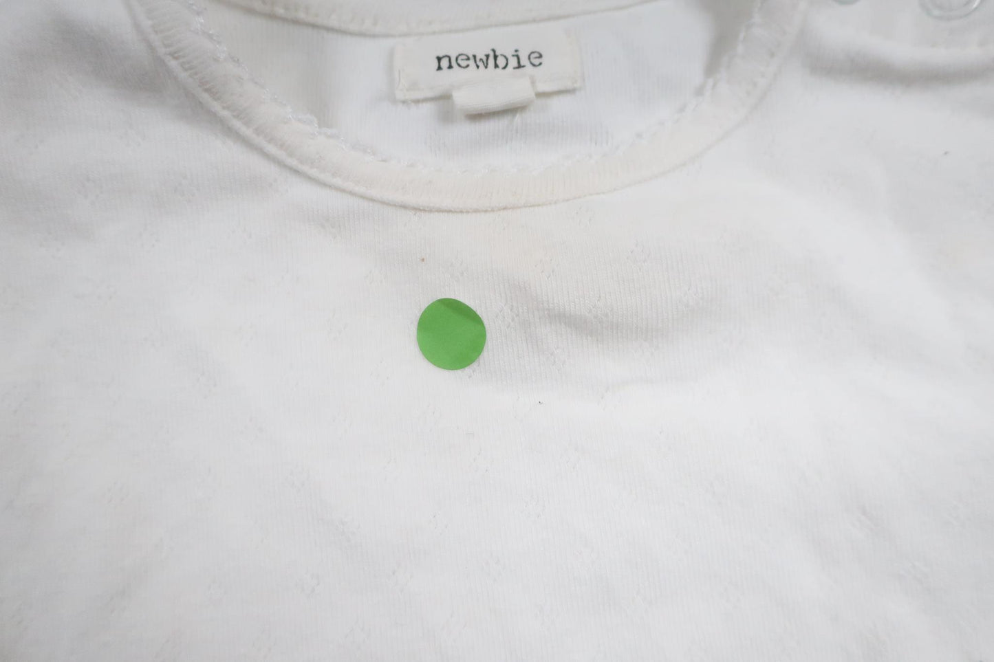 Bodysuit from Newbie - Size 74 - White