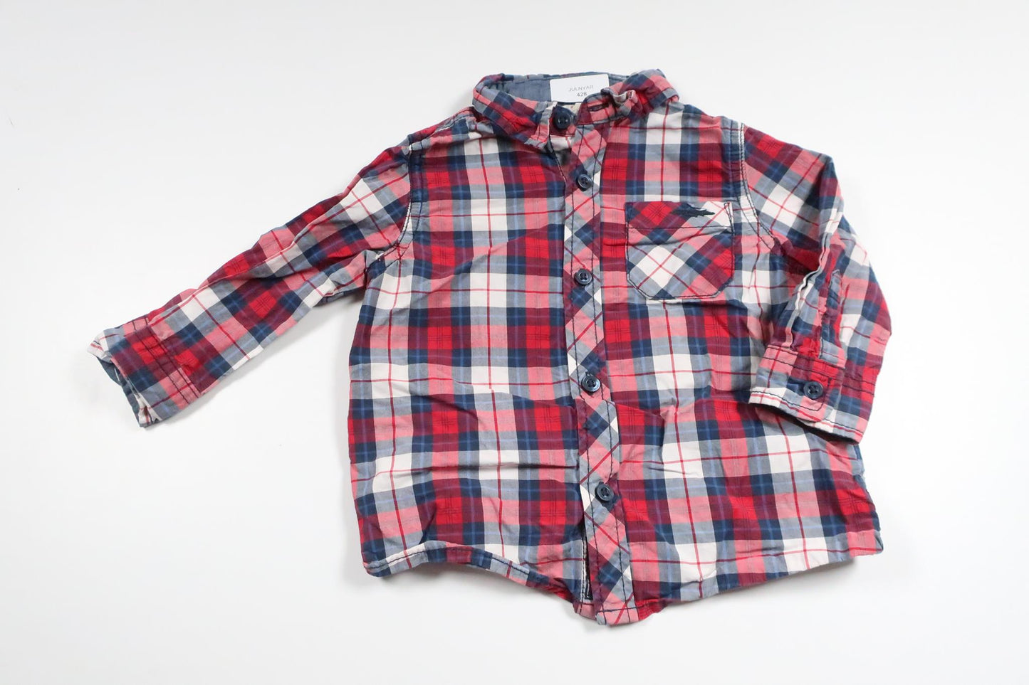 Checked shirt from Hampton Republic - Size 74 - Red