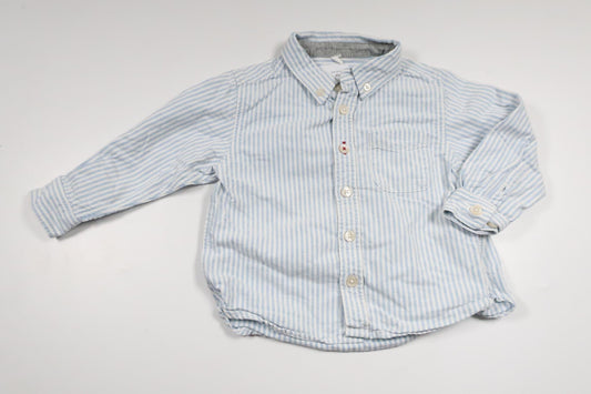 Striped shirt from Unknown - Size 86/92 - Blue