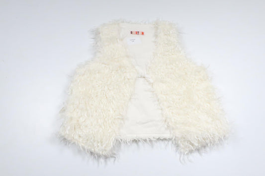 Faux fur vest from Name It - Size 86 - White