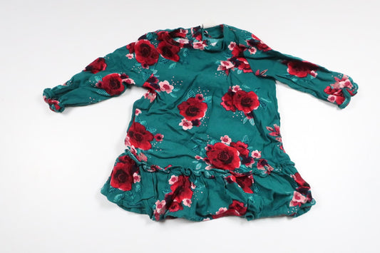 Floral dress from H&M - Size 68 - Green