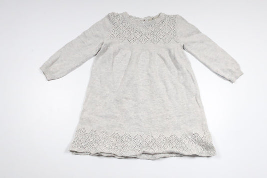 Knitted dress from Sweetie - Size 80 - Grey