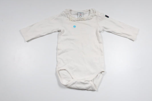Body with collar from Polarn o. Pyret - Size 68 - White