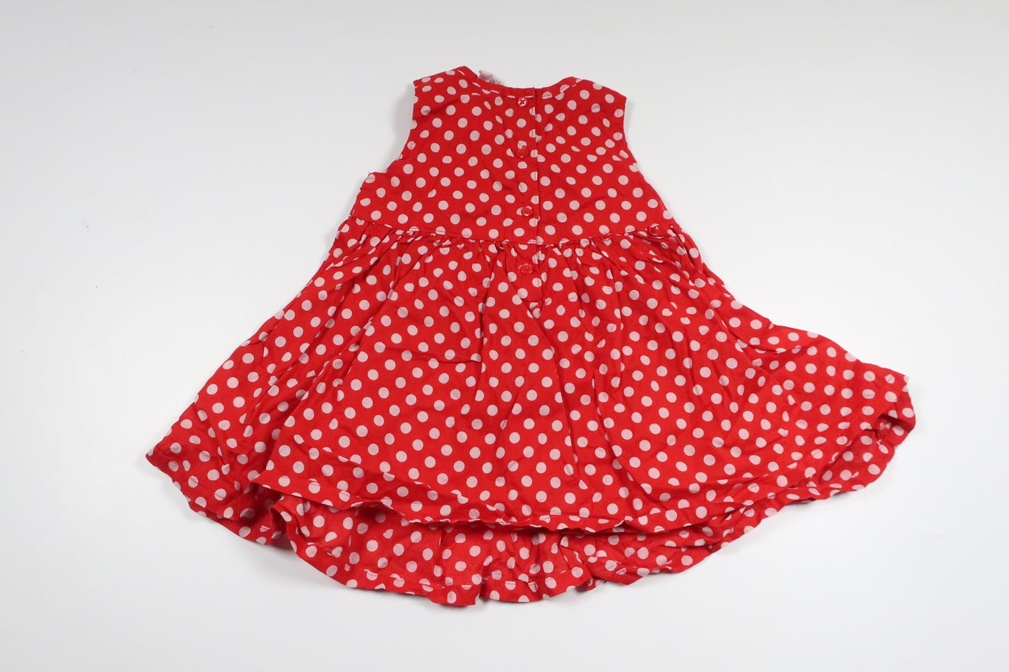 Polka dot dress from H&amp;M - Size 68 - Red