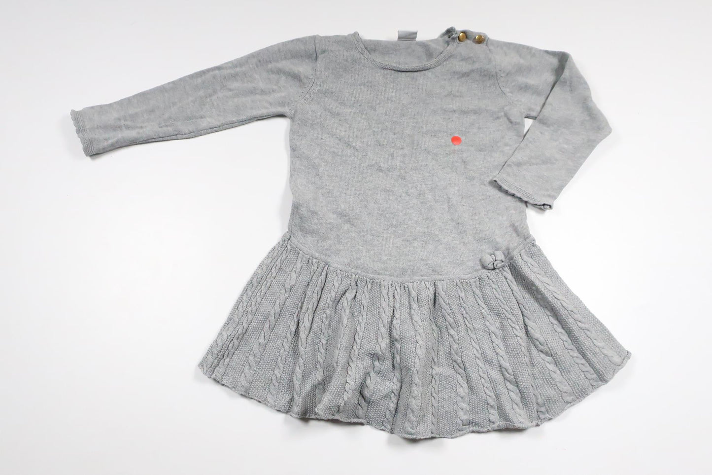 Knitted dress from Lindex - Size 86 - Grey