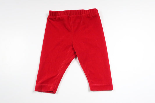 Velour trousers from Mini - Size 62 - Red