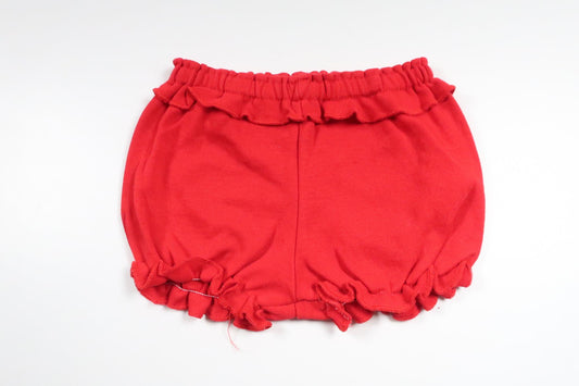 Shorts with ruffles from Unknown - Size 68 - Red