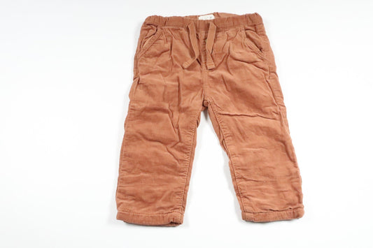 Lined pants from Newbie - Size 68 - Brown